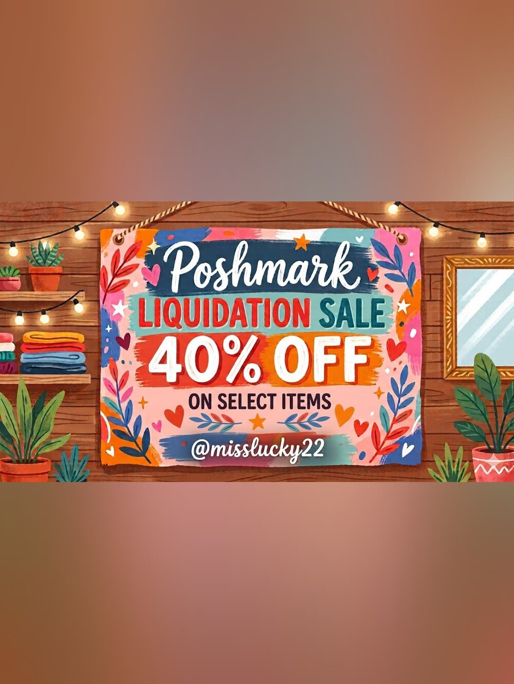 Liquidation Sale 40% Off